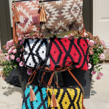 Load image into Gallery viewer, Rustic Aztec Western Crossbody Bags