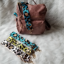 Load image into Gallery viewer, Leopard Guitar Purse Straps