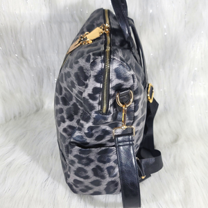 Leopard Backpack Purse