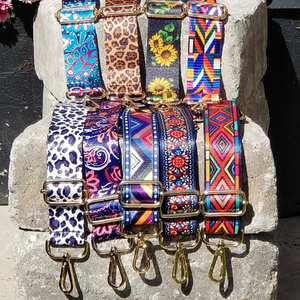 Funky and Wild Guitar Purse Straps